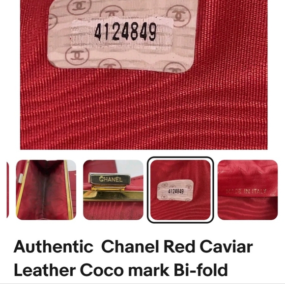 AUTHENTIC VENTAGE CHANEL WALLET 100%AUTHENTIC - Picture 4 of 12